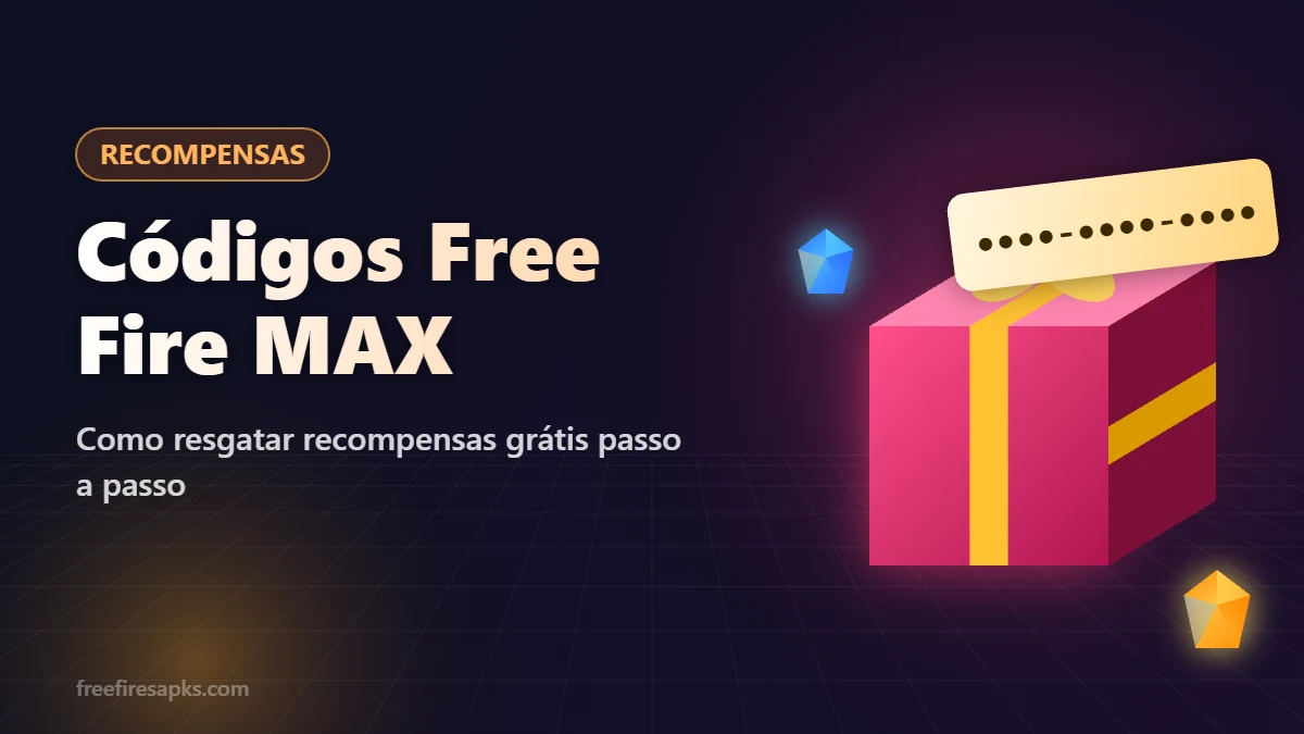 Como resgatar códigos do Free Fire MAX no site oficial de recompensas