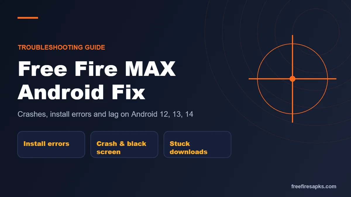 Free Fire MAX not working on Android 12, 13 and 14 fix guide